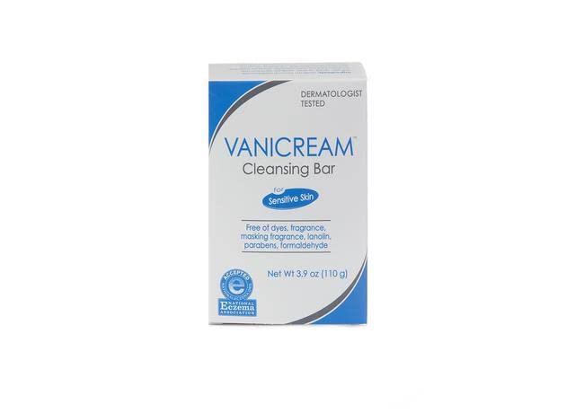 Vanicream Cleansing Bar For Sensitive Skin, Unscented 3.9 Ounce (Pack of 2) Vanicream