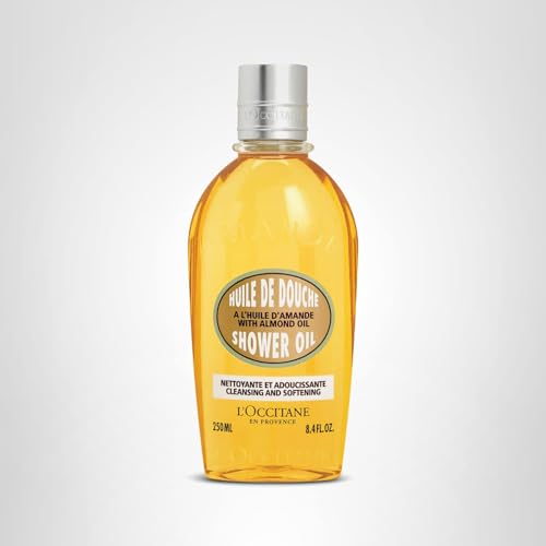 L'OCCITANE Cleansing & Softening Almond Shower Oil. 8.40 fl oz L'OCCITANE