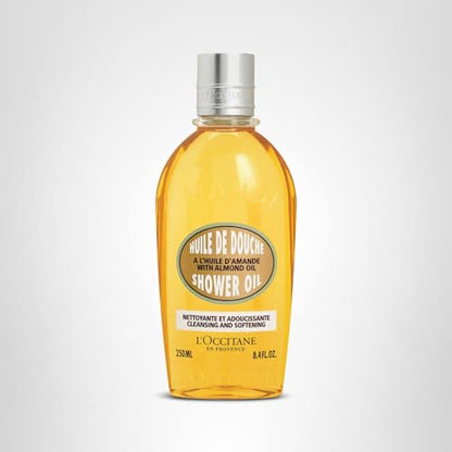 L'OCCITANE Cleansing & Softening Almond Shower Oil. 8.40 fl oz L'OCCITANE