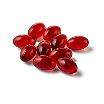 MegaRed Antarctic Krill Oil 500mg Omega 3 Fatty Acid Supplement, Extra Strength EPA & DHA Krill Oil Softgels (90cnt Box), Astaxanthin MegaRed