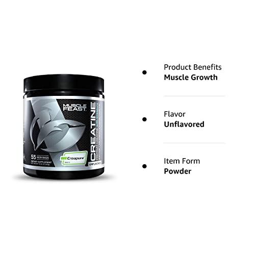 Muscle Feast Creapure Creatine Monohydrate Powder for Muscle Growth Nutritional Muscle Feast buy australia supplements