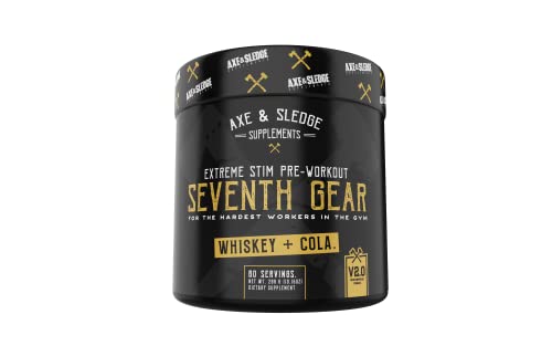 Axe & Sledge Seventh Gear V2 High-Stimulant Pre-Workout, Increases Energy, Focus Axe & Sledge buy australia supplements