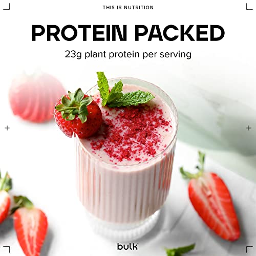 Bulk Gourmet Vegan Protein Powder, Strawberry, 700 g BulkBuy Supplements Australia