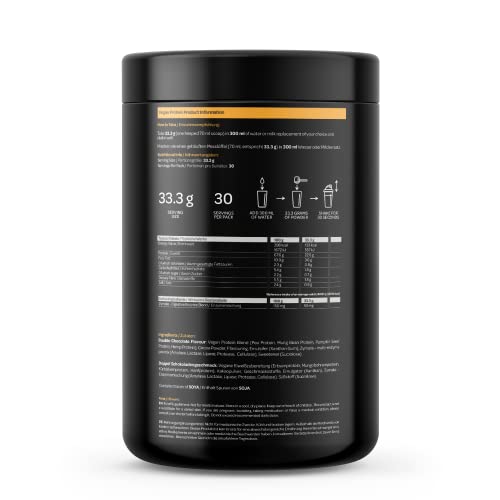 Vegan Protein Powder | 1kg | 30 Servings | 4 Protein Sources | Perform (Double Chocolate) ROS NutritionBuy Supplements Australia