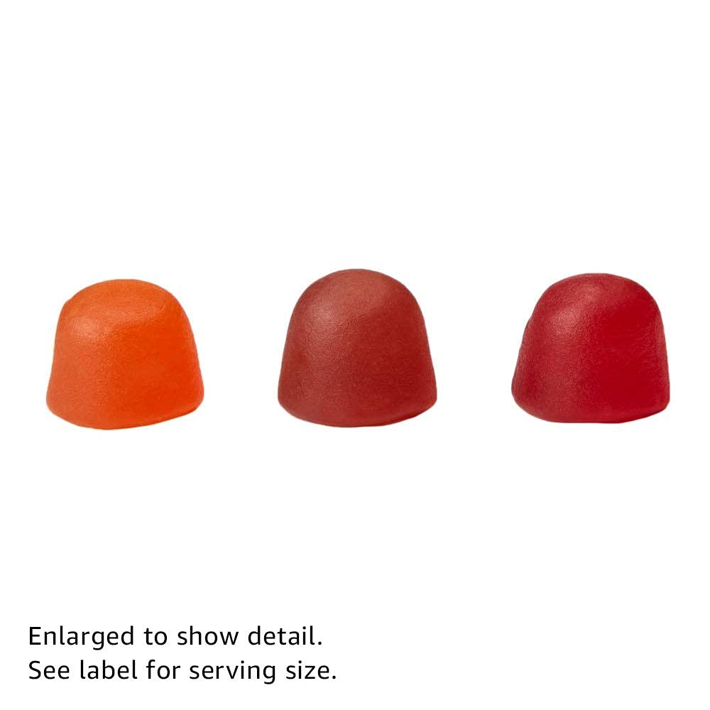Amazon Brand - Mama Bear Organic Kids Multivitamin Gummies, Berry, Cherry & Orange, 60 Count, 1 Month Supply (Packaging May Vary) Mama Bear