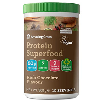 Amazing Grass Protein Superfood, Organic Vegan Protein Powder with Fruit and Vegetables Amazing Grass buy australia supplements
