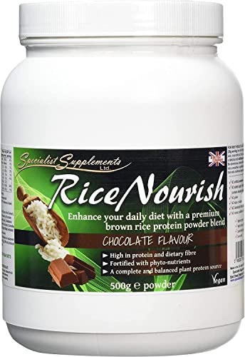 Specialist Supplements RiceNourish Chocolate Flavour Protein Powder 500g Specialist Supplements buy australia supplements