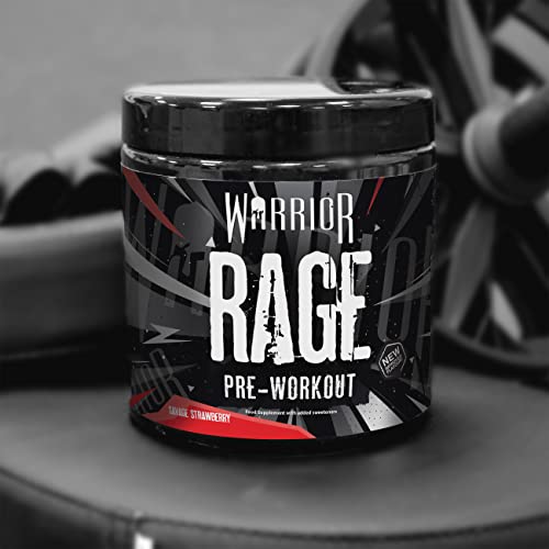 Warrior, Rage - Pre-workout Powder - 392g - Energy Drink Supplement with Vitamin C Warrior buy australia supplements
