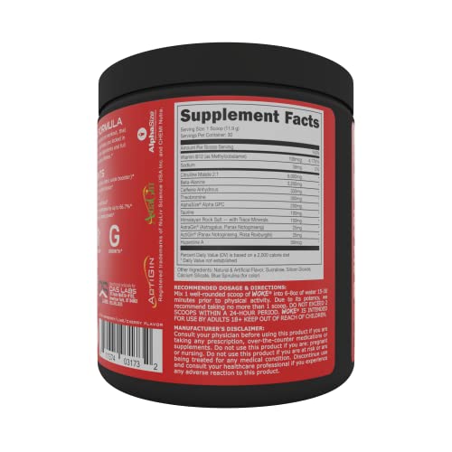 Bucked Up - Woke - HIGH STIM Pre Workout - Best Tasting - Focus Nootropic, Pump, Strength and Growth, 30 Servings (Rocket Pop) Bucked Up buy australia supplements
