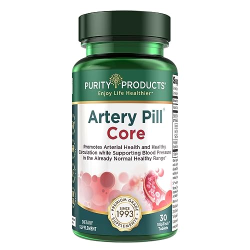 Purity Products Artery Pill Core from MK-7 Vitamin K2, Plant-Based S7 Nitric Oxide Booster Purity Products buy australia supplements