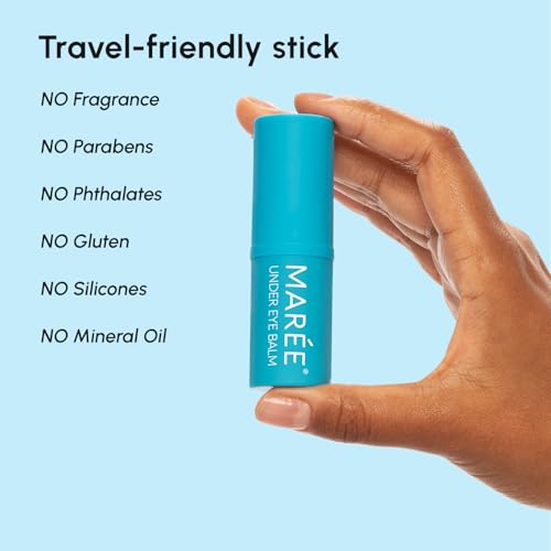 MAREE Under Eye Balm Stick Hydrating – Retinol Caffeine Under Eye Brightener Stick for Older Women – Collagen Undereye Cream MAREE