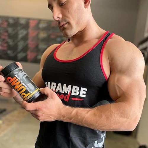 Harambe Pump - Nitric Oxide Supplement with Nitrosigine, S7, and BioPerine - Best Pre Harambe Blood buy australia supplements