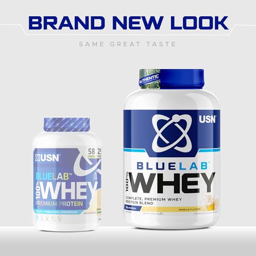 USN Blue Lab Whey Protein Powder: Vanilla - Whey Protein 2kg - Post-Workout USN buy australia supplements