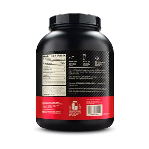 Optimum Nutrition Gold Standard 100% Whey Protein Powder, Cookies & Cream, 5 Pound Optimum Nutrition buy australia supplements