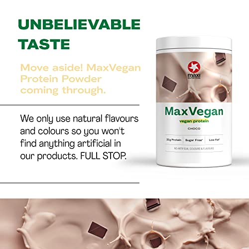 MaxiNutrition - MaxVegan Protein Powder, Chocolate - Plant Based Protein Food Supplement MaxiNutrition buy australia supplements