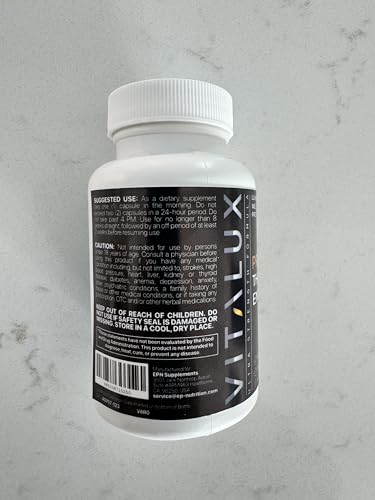 VITALUX || Premium Thermogenic Energy Burn || Metabolism Support, Boost Energy Levels EPN Supplements buy australia supplements