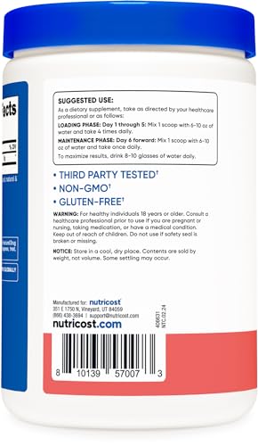 Nutricost Creatine Monohydrate Powder (Watermelon, 500 Gram) - Micronized Creatine Nutricost buy australia supplements