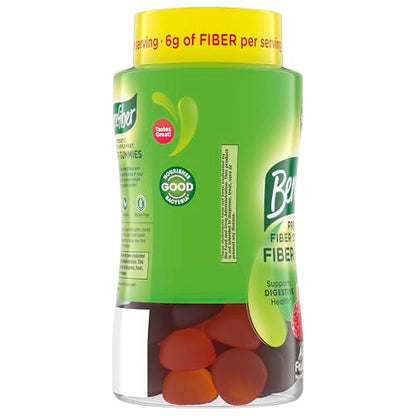 Benefiber Prebiotic GLP-1 Friendly Fiber Supplement Gummies for Digestive Health, Assorted Fruit Flavor - 81 Count Benefiber