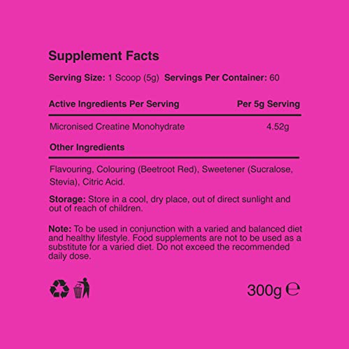 Warrior Creatine Monohydrate Powder – 300g – Micronised for Easy Mixing and Consumpti Warrior buy australia supplements