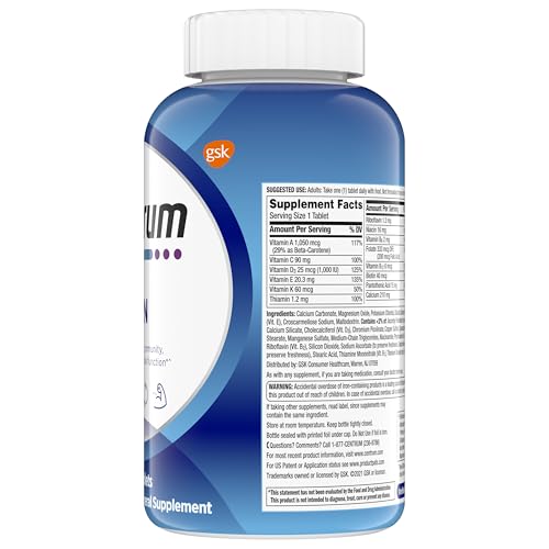 Centrum Multivitamin for Men, Multivitamin/Multimineral Supplement with Vitamin D3, B Vitamins and Antioxidants, Gluten Free Centrum