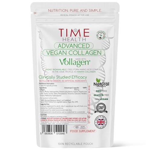 Vollagen® Advanced Vegan Collagen - 18 Amino Acid Complex in Ratio of Collagen Time Health buy australia supplements