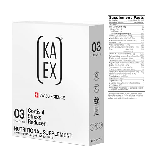 KA EX - Cortisol Stress Reducer for Athletes | Post-Workout Recovery Gamechanger | Clinically Tested and Trusted by Thousands of Pro Athletes | Swiss Science I Vegan (3 Pack) KA EX buy australia supplements