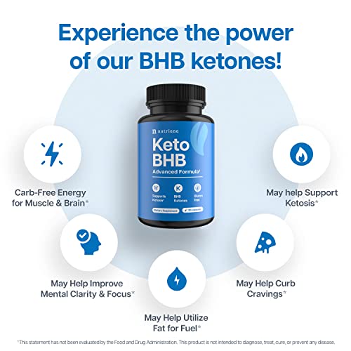 Keto BHB Exogenous Ketones for Men & Women - Keto Supplements for Mental Clarity Nutriana buy australia supplements