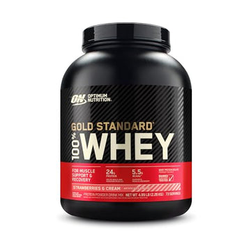 Optimum Nutrition Gold Standard 100% Whey Protein Powder, Strawberries & Cream Optimum Nutrition buy australia supplements