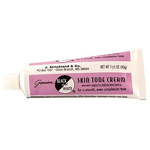 Genuine Black & White Color Correction Skine Tone Cream 1.5 oz. Black and White