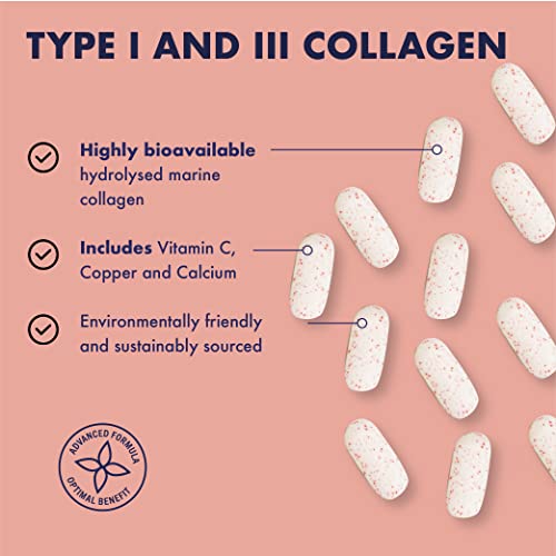 Higher Nature - Collagen Tablets - Hydrolysed Marine Collagen - Vitamin C - Calcium for Bone Support HIGHER NATURE buy australia supplements