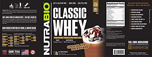 NutraBio Classic Whey Protein Powder- Full-Spectrum Amino Acid Profile - No Fillers NutraBio buy australia supplements