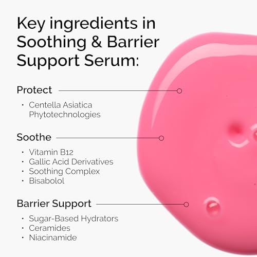 The Ordinary Soothing & Barrier Support Serum, Redness-Reducing & Hydrating Solution for Skin Barrier Recovery, 1 Fl Oz The Ordinary