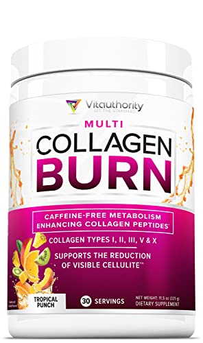 Hydrolyzed Collagen Peptides Powder for Women - Slimming Multi Collagen Burn Ultimate Vitauthority buy australia supplements
