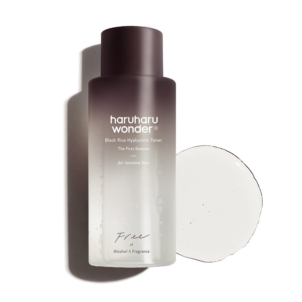 haruharu wonder Black Rice Hyaluronic Toner for Sensitive Skin, 5.07 fl. oz HARUHARU