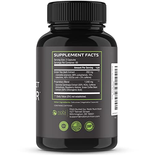 Green Tea Weight Loss Pills with Green Coffee Bean Extract | Belly Fat Burner, Metabolism Nobi Nutrition buy australia supplements