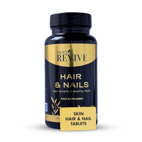 YES2 REVIVE Hair Nails Growth - Includes Marine Collagen, Ascorbic Acid, MSM & Vitamin C for Men and Women Skin, Longer, Strength, Thicker YES2 REVIVE buy australia supplements