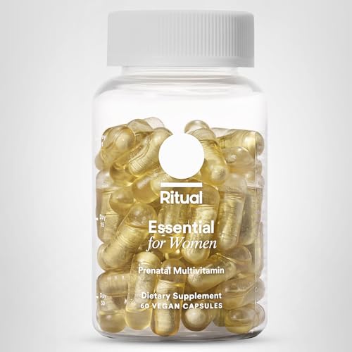 Ritual Prenatal Multivitamin for Women - Key Essential Vitamins and Minerals to Support Mom and Baby During Pregnancy* - Folate, Choline, Omega-3 DHA, Iron Ritual