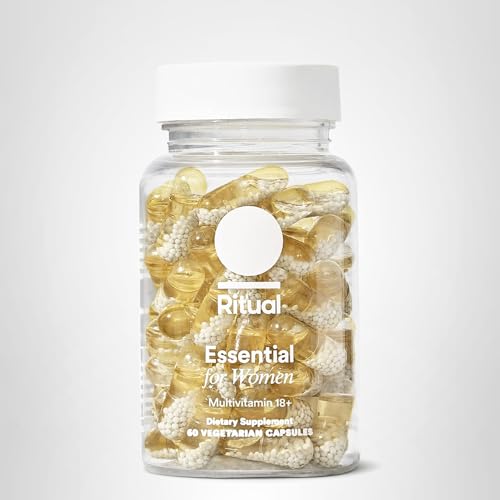 Ritual Women’s 18+ Daily Multivitamin - Key Essential Vitamins and Minerals to Support Energy, Heart, Bone, Brain Health* - Clinical Backed - Vegan Ritual
