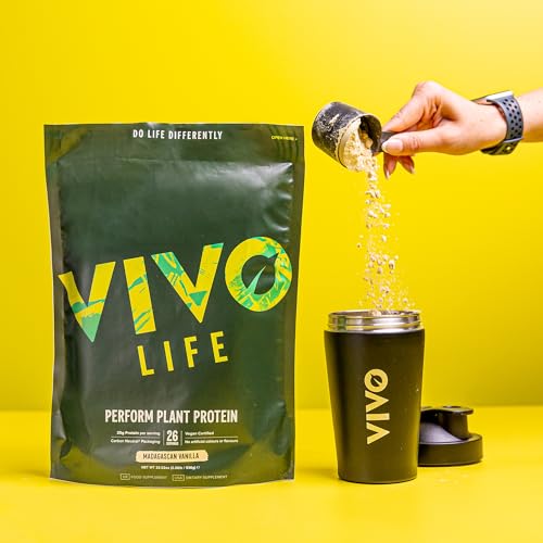 Vivo Life Perform Raw Cacao Flavour Vegan Protein Powder - BCAA Pea & Hemp Blend Vivo life buy australia supplements