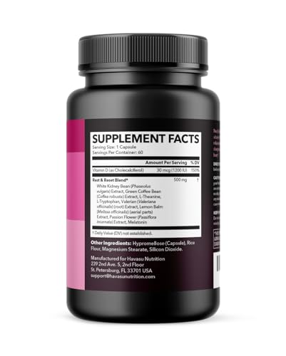 Night Time Fat Burner for Women | Weight Loss and Sleep Support Blend With Vitamin D HAVASU NUTRITION buy australia supplements