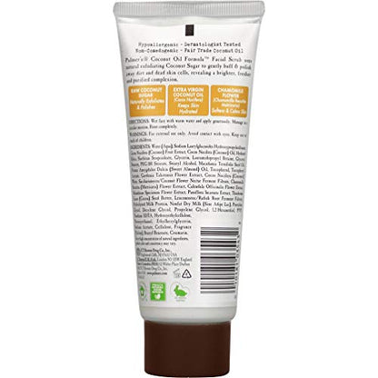 Palmer's Coconut Oil Formula Coconut Sugar Facial Scrub Exfoliator, Face Scrub to Gently Palmer's
