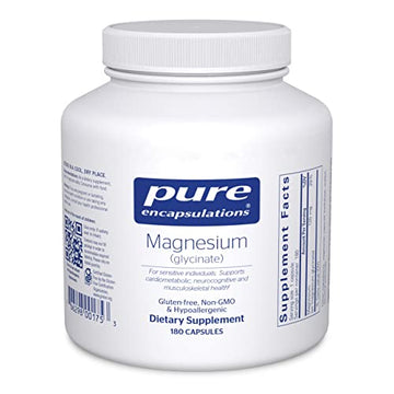 Pure Encapsulations Magnesium (Glycinate) - Supplement to Support Stress Relief, Sleep Pure Encapsulations buy australia supplements
