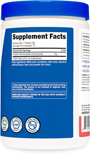 Nutricost Creatine Monohydrate Powder (Watermelon, 500 Gram) - Micronized Creatine Nutricost buy australia supplements