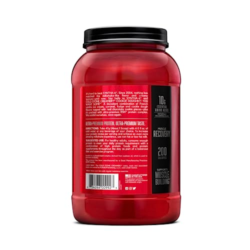 BSN Syntha-6 Whey Protein Powder, Cold Stone Creamery- Cookie Doughn't You Want BSN buy australia supplements