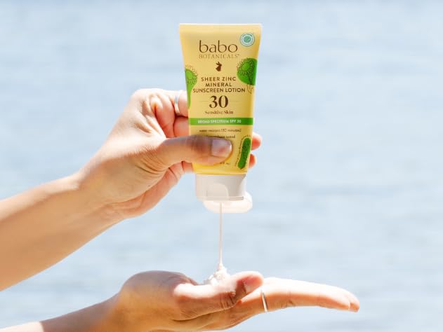 Babo Botanicals, Sunscreen Unscented SPF30, 3 Fl Oz Babo Botanicals