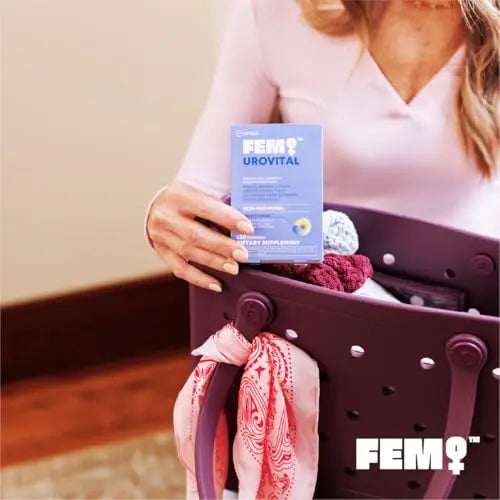 FEM Urovital Bladder Control Supplements - Overactive Bladder, Leakage & Urgency Relief - Non-Hormonal Urinary Tract Health Support for Women - 30 Capsules Upsa buy australia supplements