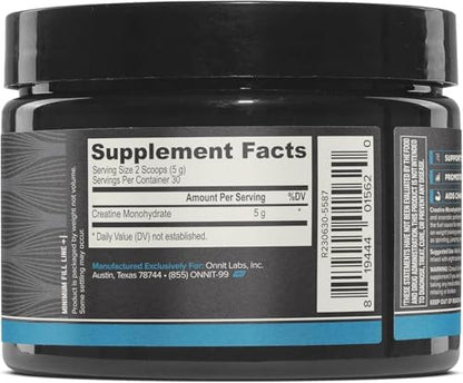 ONNIT Cognitive & Strength Performance Bundle: Alpha Brain Nootropic Capsules (30 Count) + Creatine Monohydrate Powder (30 Servings), IGEN Non-GMO Tested Focus, Strength & Lean Muscle – Pack of 2