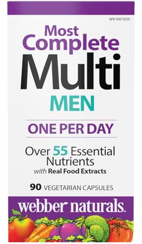 Webber Naturals Men's Most Complete Multi, 90 Vegetarian Capsules Webber Naturals buy australia supplements