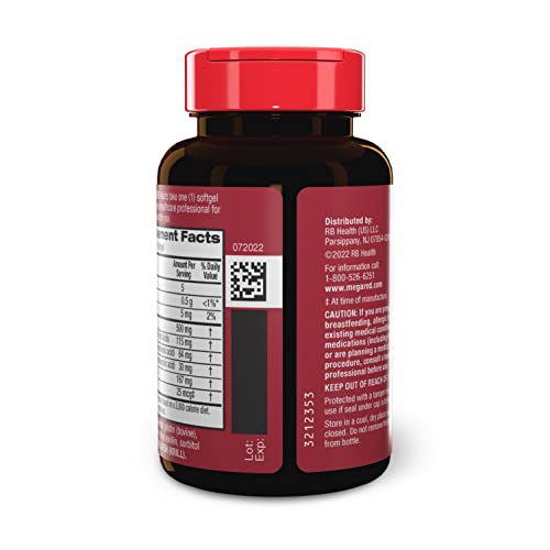 MegaRed Antarctic Krill Oil 500mg Omega 3 Fatty Acid Supplement, Extra Strength EPA & DHA Krill Oil Softgels (90cnt Box), Astaxanthin MegaRed