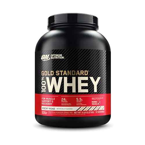 Optimum Nutrition Gold Standard 100% Whey Protein Powder, Rocky Road, 5 Pound Optimum Nutrition buy australia supplements